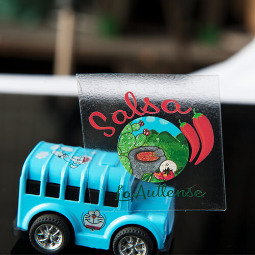 透明墊白標(biāo)簽